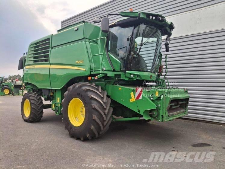 John Deere T 660 i Derliaus nuėmimo kombainai