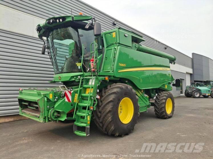 John Deere T 660 i Derliaus nuėmimo kombainai