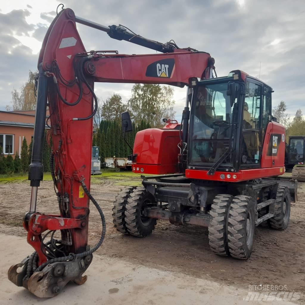 CAT M317 Ratiniai ekskavatoriai