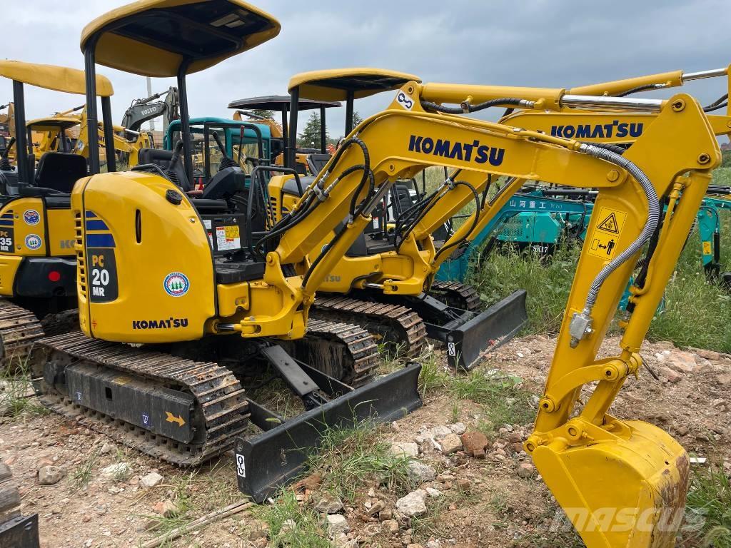 Komatsu PC 20 Vikšriniai ekskavatoriai