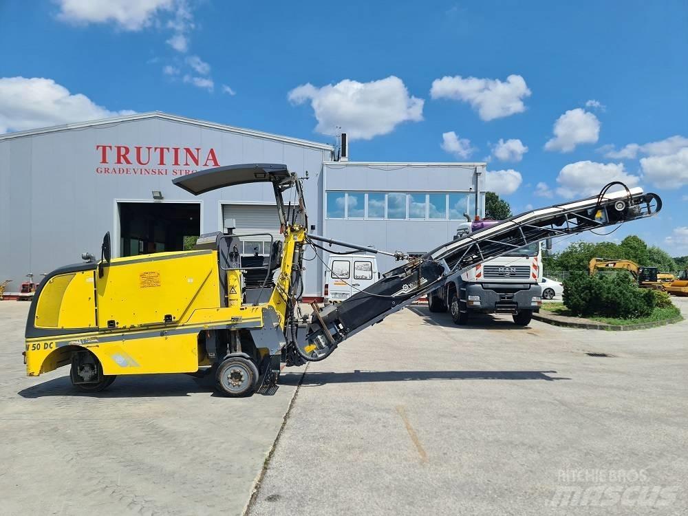 Wirtgen W50DC Asfalto šalto frezavimo technika