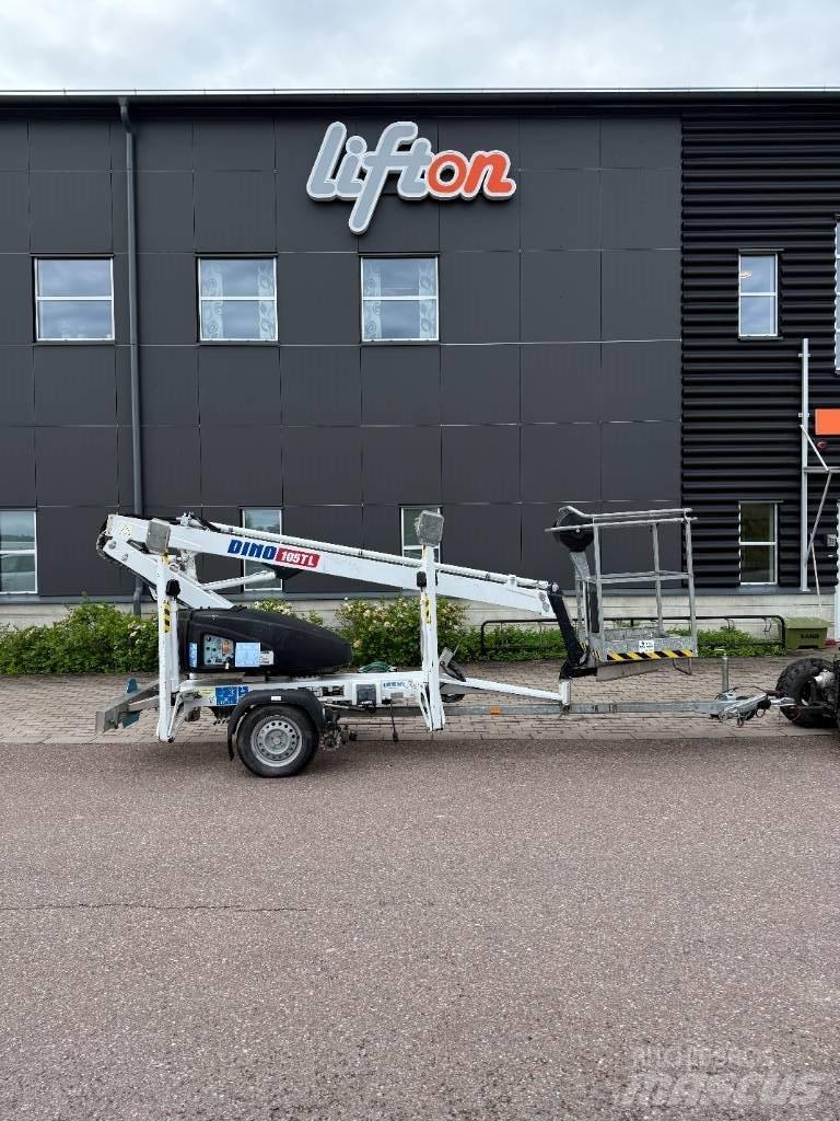 Dino 105 TL Skylift Ant priekabų montuojamos kėlimo platformos