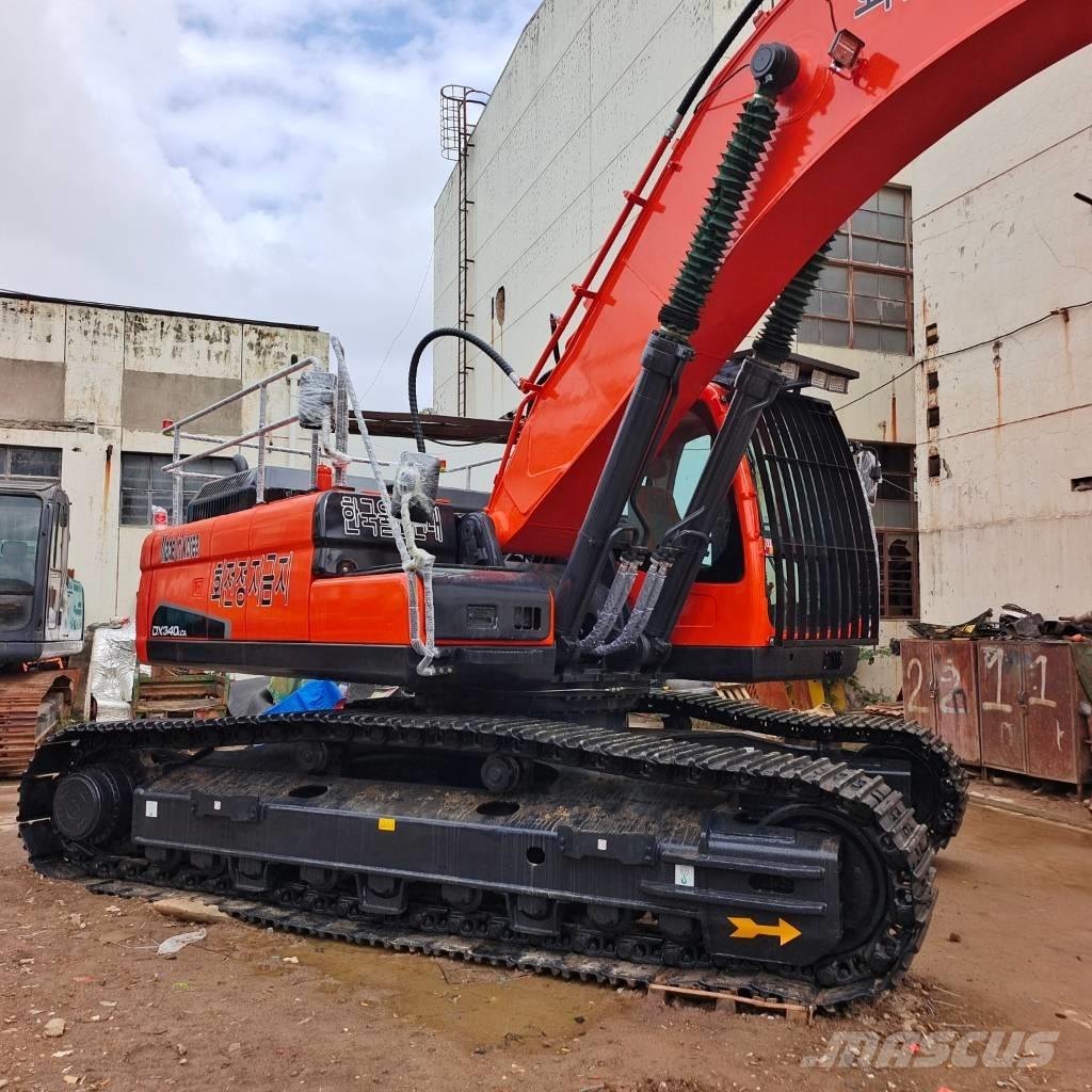 Doosan DX 340 Vikšriniai ekskavatoriai