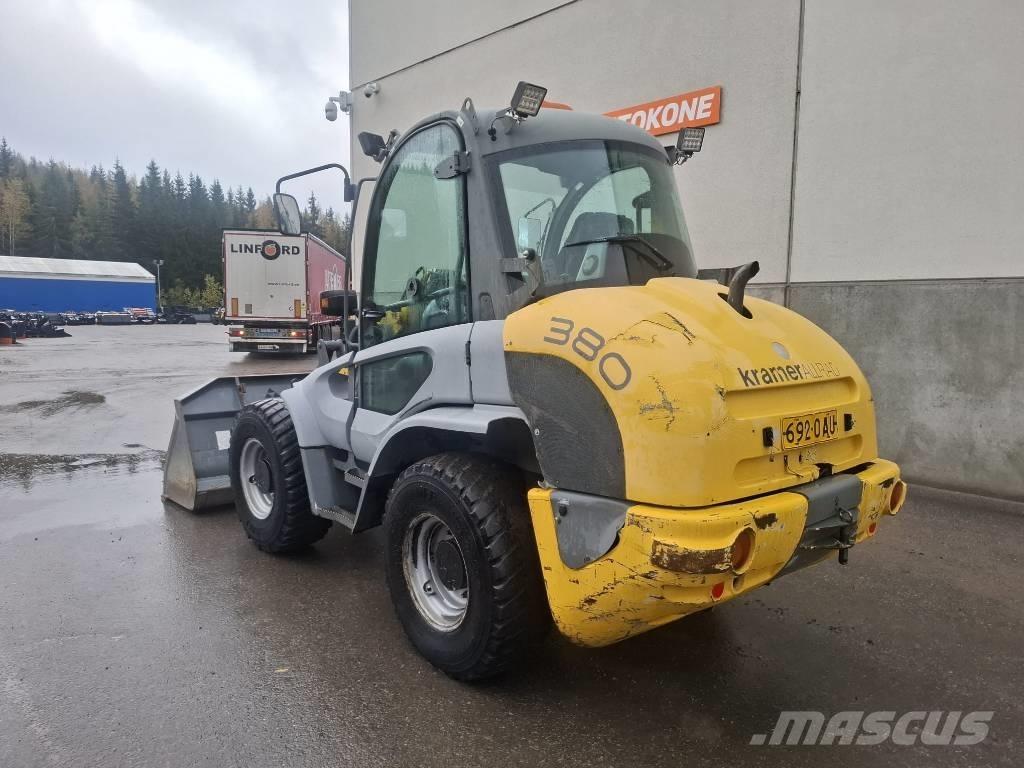 Kramer 380 Naudoti ratiniai krautuvai