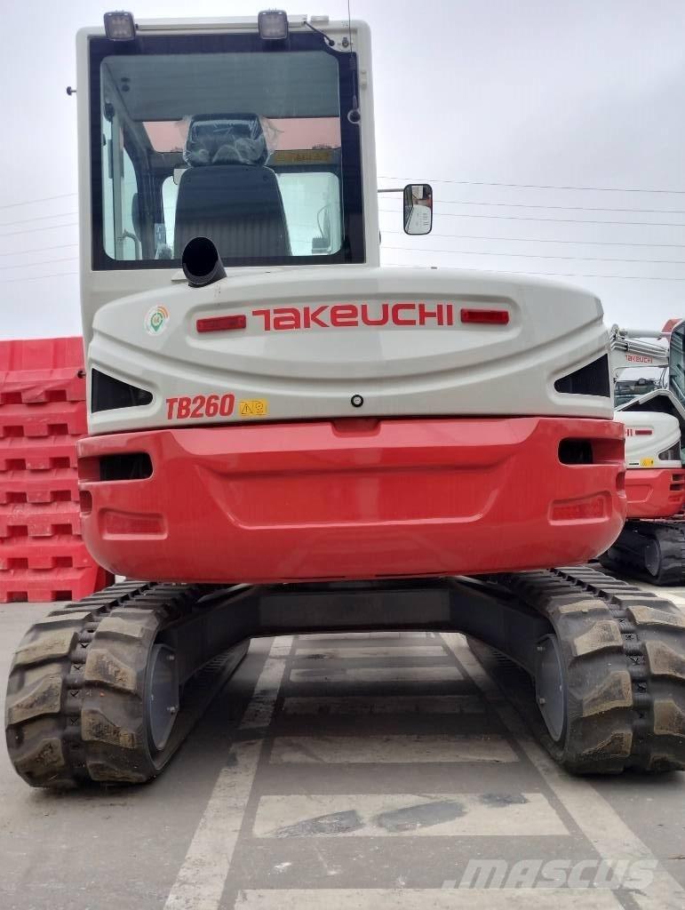 Takeuchi TB 260 Mini ekskavatoriai < 7 t