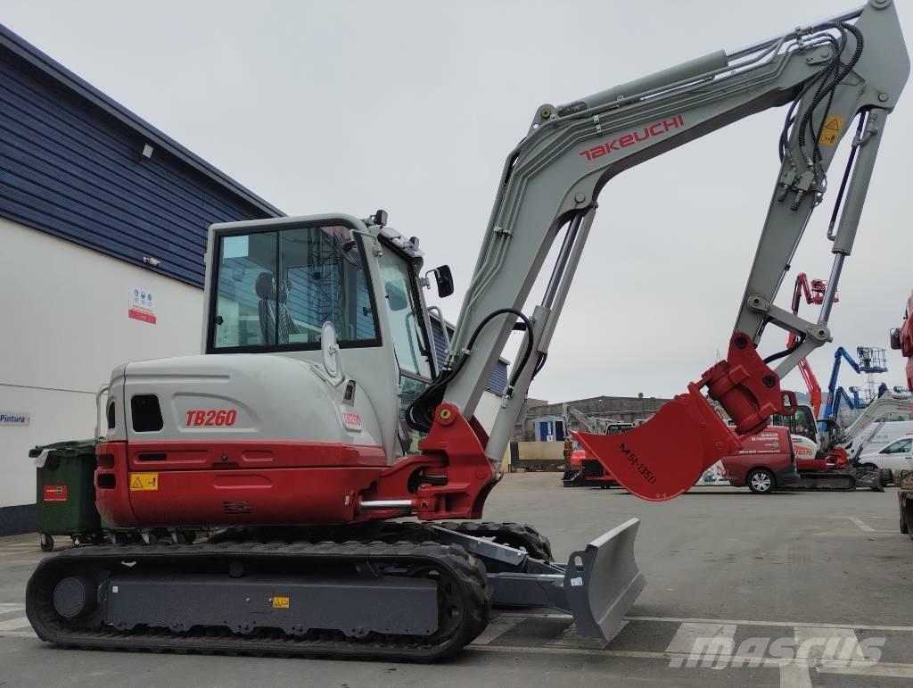 Takeuchi TB 260 Mini ekskavatoriai < 7 t