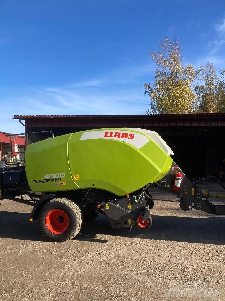 CLAAS Quadrant 4000 Stačiakampių ryšulių presai