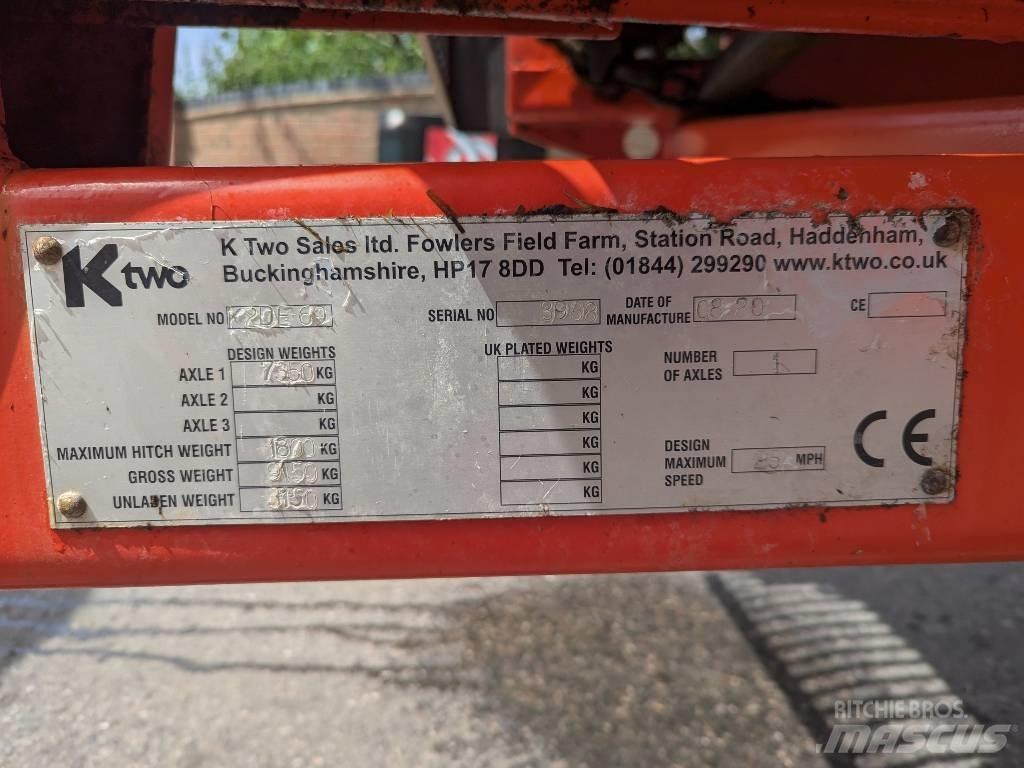 Ktwo Eco 60 Mėšlo barstytuvai