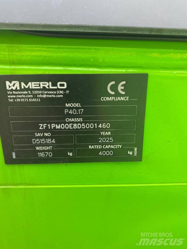 Merlo P 40.17 Teleskopiniai krautuvai
