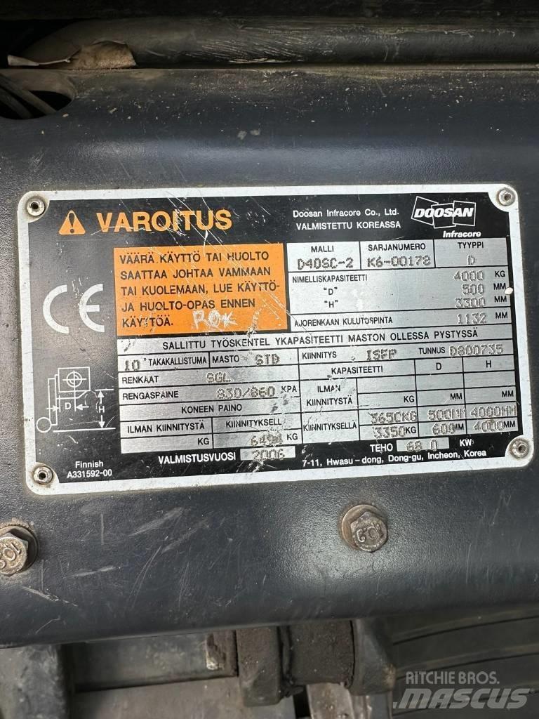 Daewoo D40SC-2 Dyzeliniai krautuvai