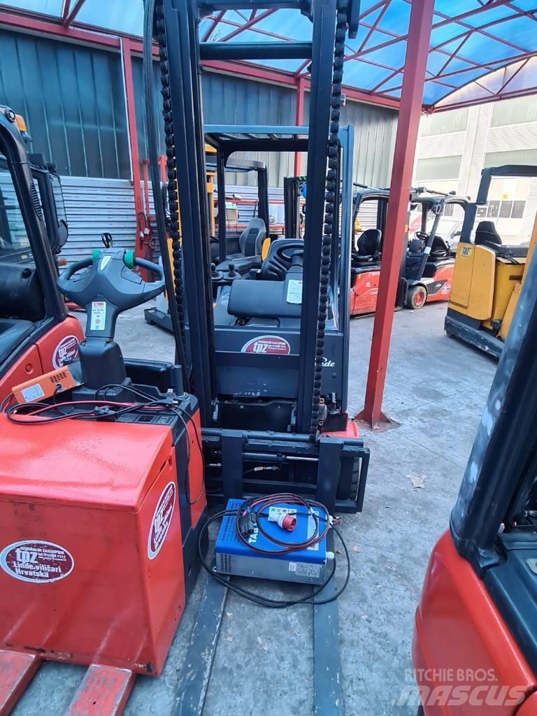 Linde E16P Elektriniai šakiniai krautuvai