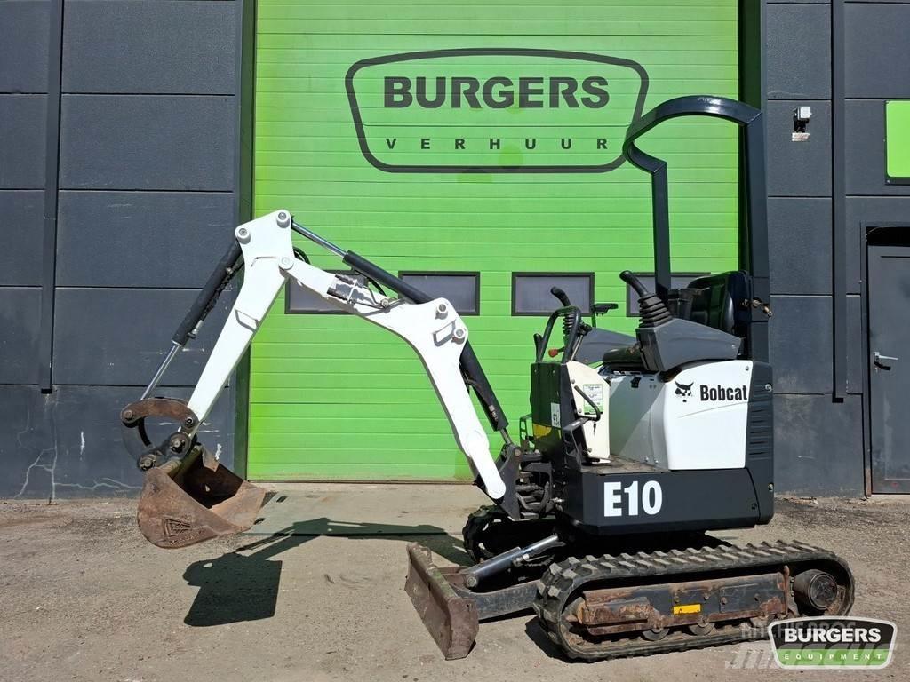 Bobcat E10 Mini ekskavatoriai < 7 t