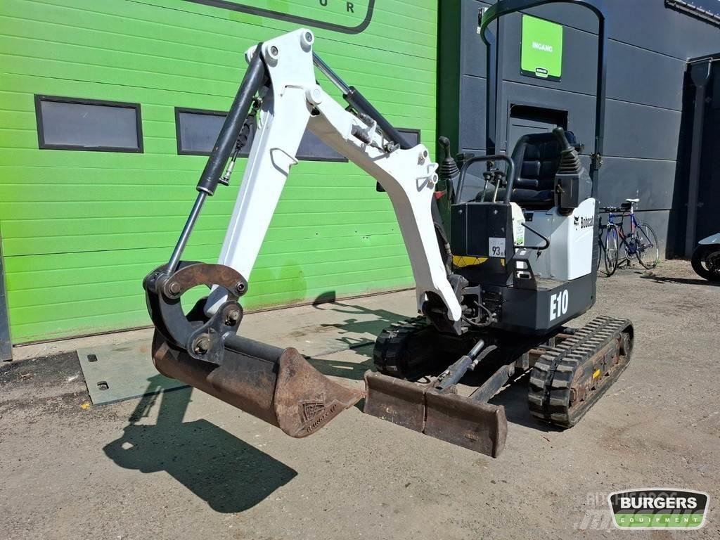 Bobcat E10 Mini ekskavatoriai < 7 t