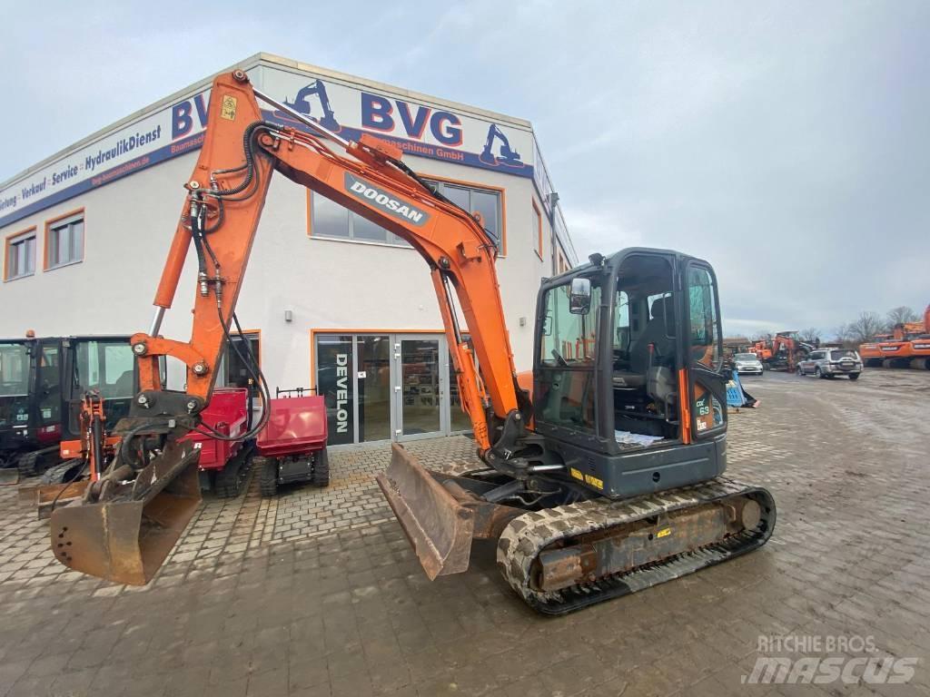 Doosan DX 63-3 Mini ekskavatoriai < 7 t