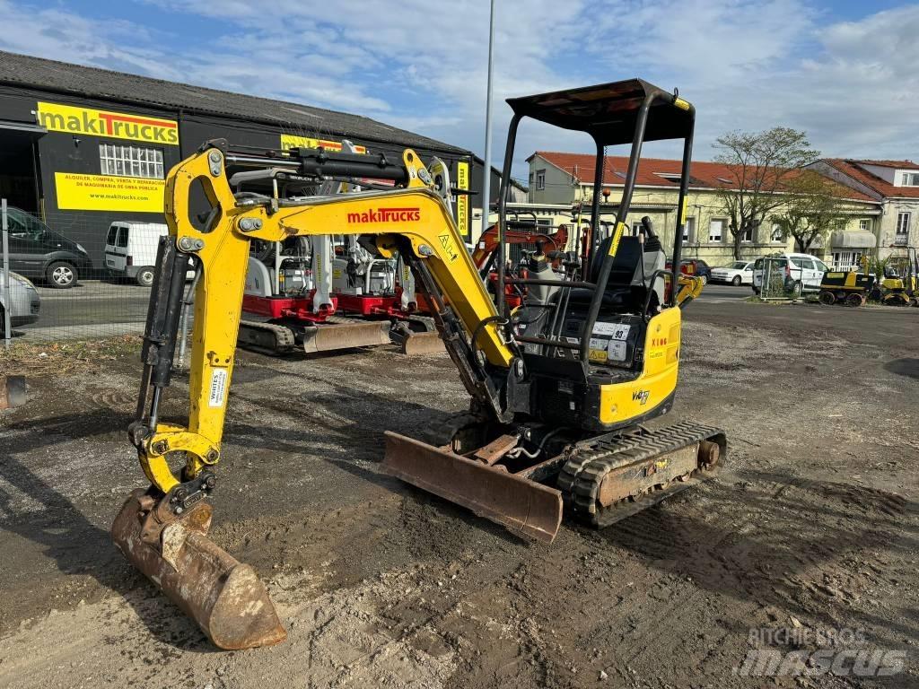 Yanmar Vio 17 Mini ekskavatoriai < 7 t