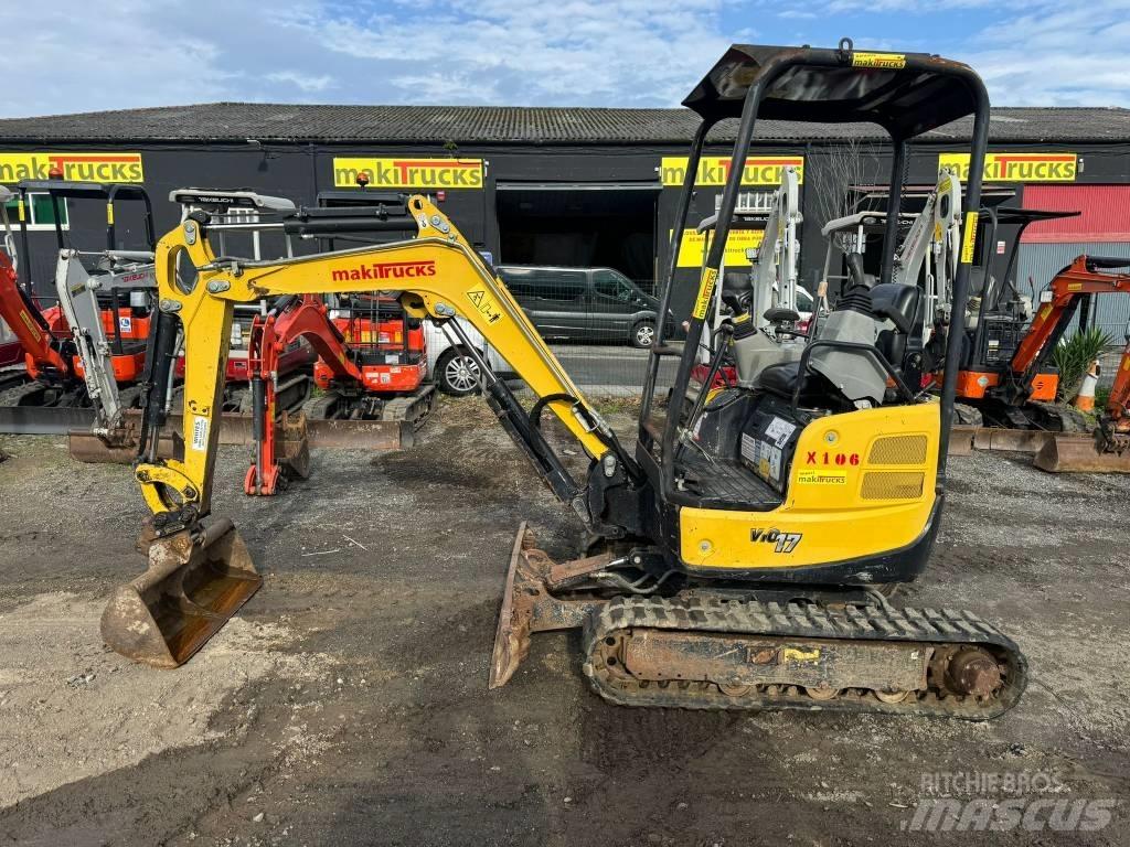 Yanmar Vio 17 Mini ekskavatoriai < 7 t