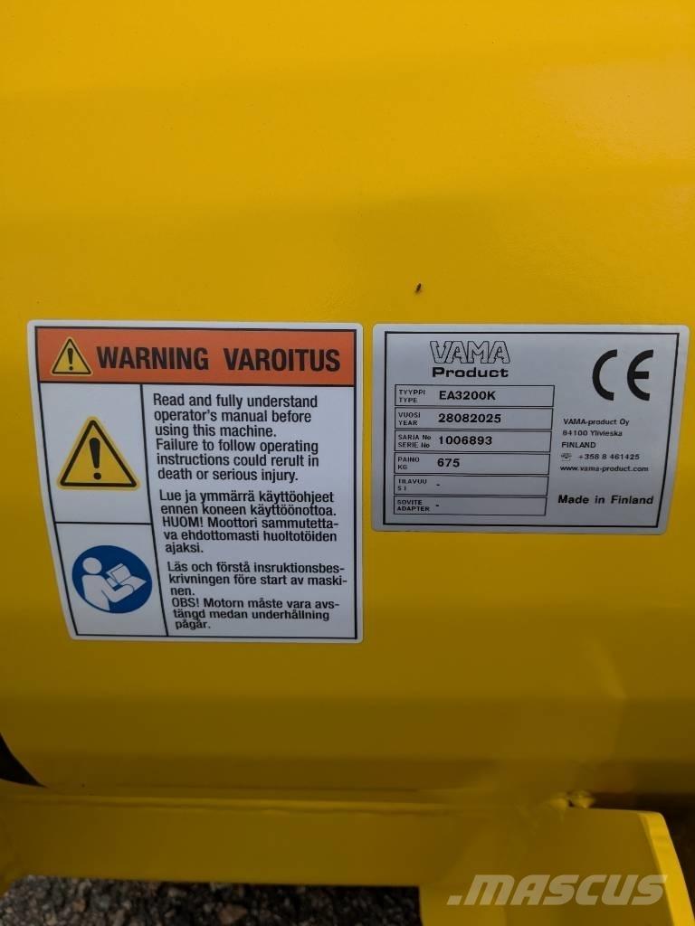 Vama EA 3200 K Sniego peiliai ir valytuvai