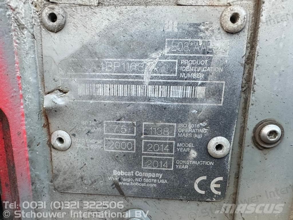 Bobcat E08 (E10) Mini ekskavatoriai < 7 t