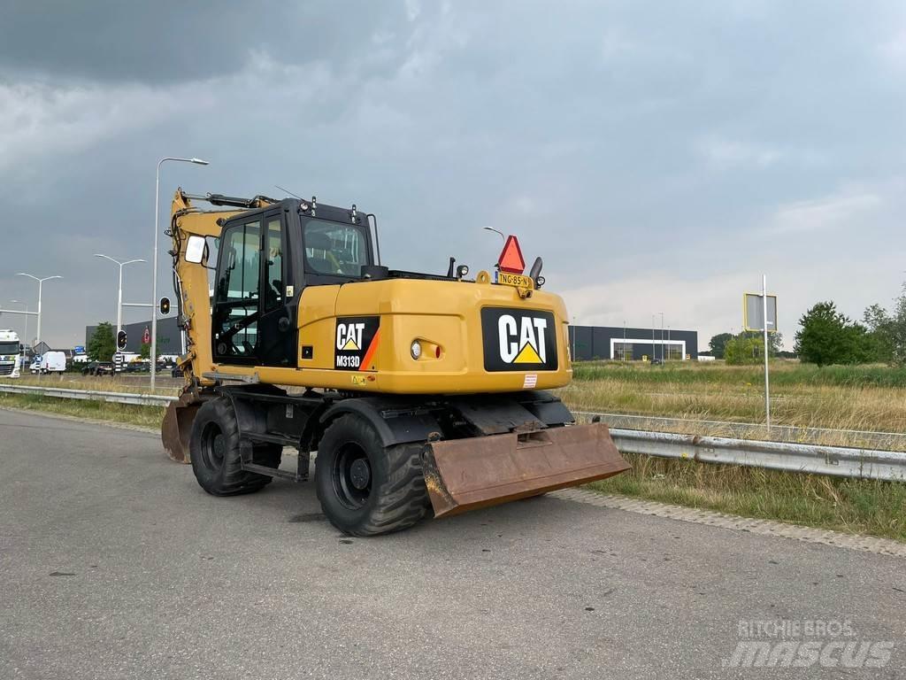 CAT M313D - CE Ratiniai ekskavatoriai