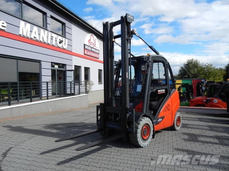 Linde H30T-02 LPG (dujiniai) krautuvai