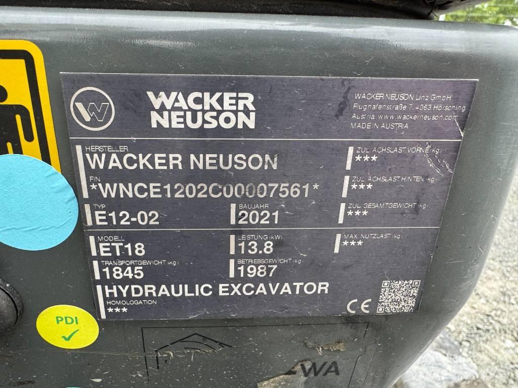 Wacker Neuson ET18 Vikšriniai ekskavatoriai