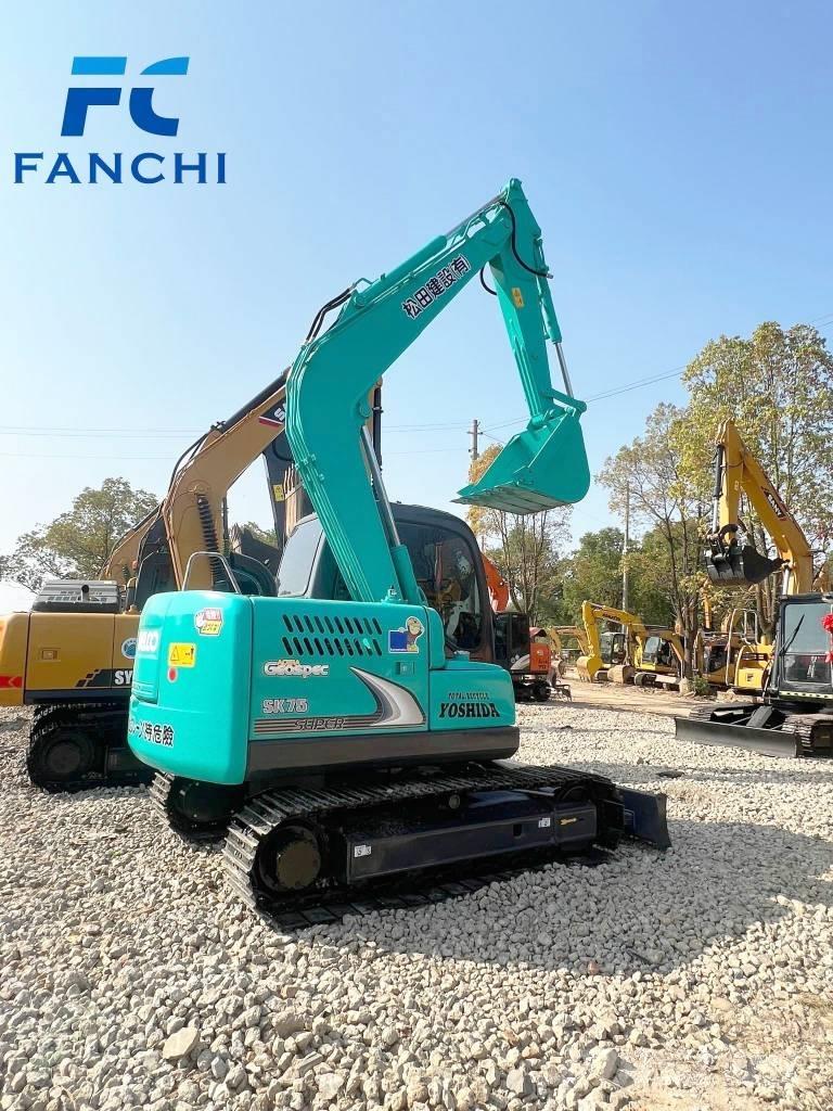 Kobelco SK 75 SR Vikšriniai ekskavatoriai