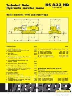 Liebherr HS 833 HD Draglaininiai ekskavatoriai