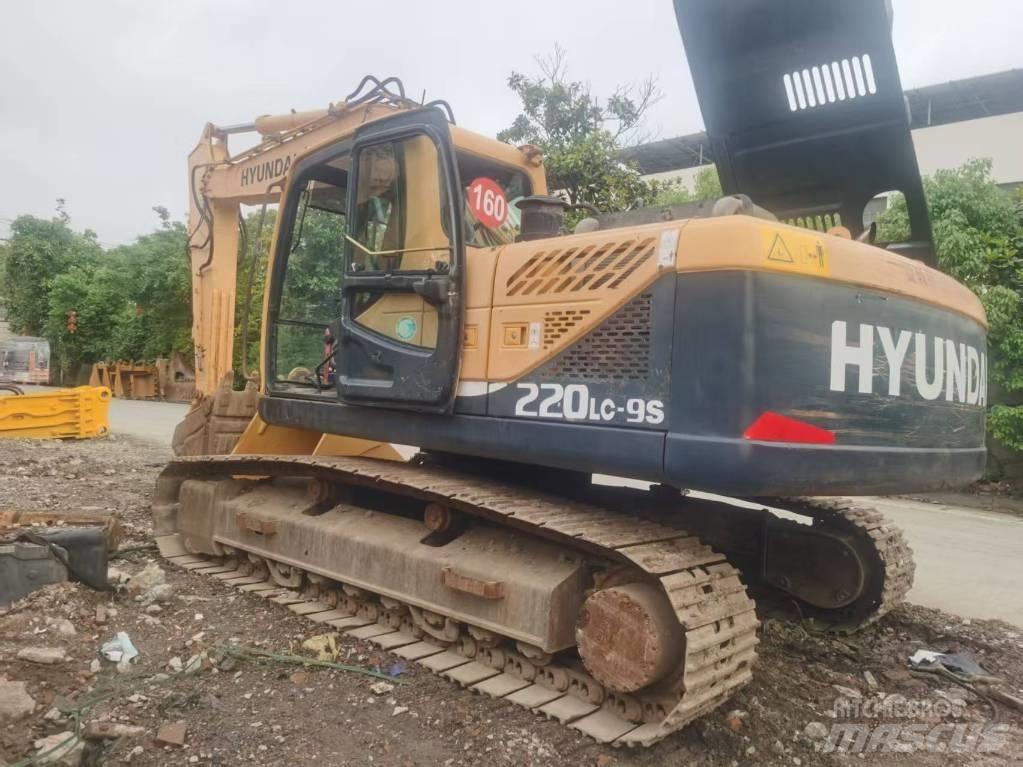 Hyundai 220lc-9s Vikšriniai ekskavatoriai