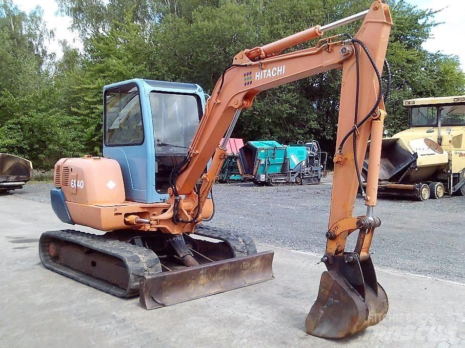Hitachi EX 40 Mini ekskavatoriai < 7 t