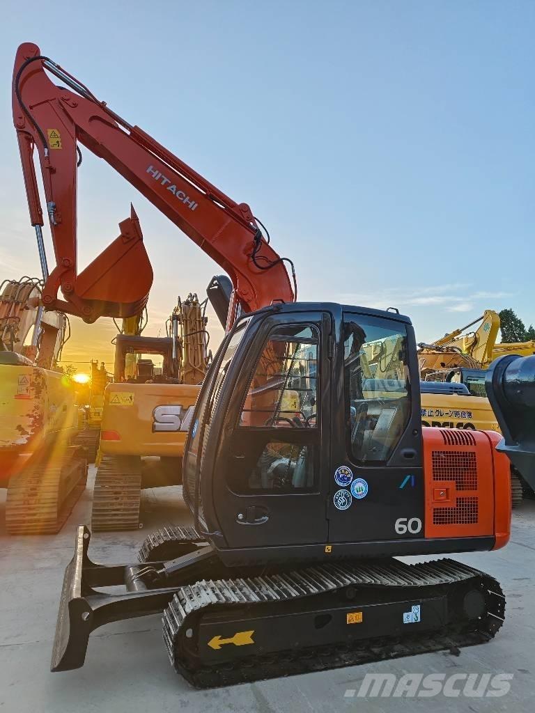 Hitachi ZX 60 Mini ekskavatoriai < 7 t