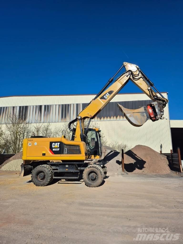 CAT M322F Ratiniai ekskavatoriai
