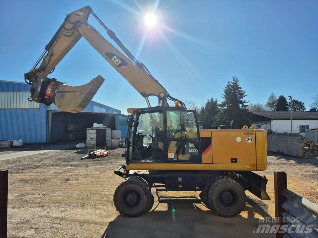 CAT M322F Ratiniai ekskavatoriai
