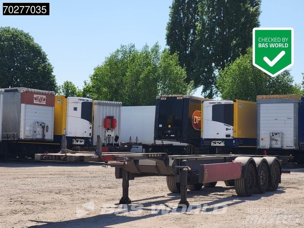 Van Hool 3 axles Konteinerių puspriekabės