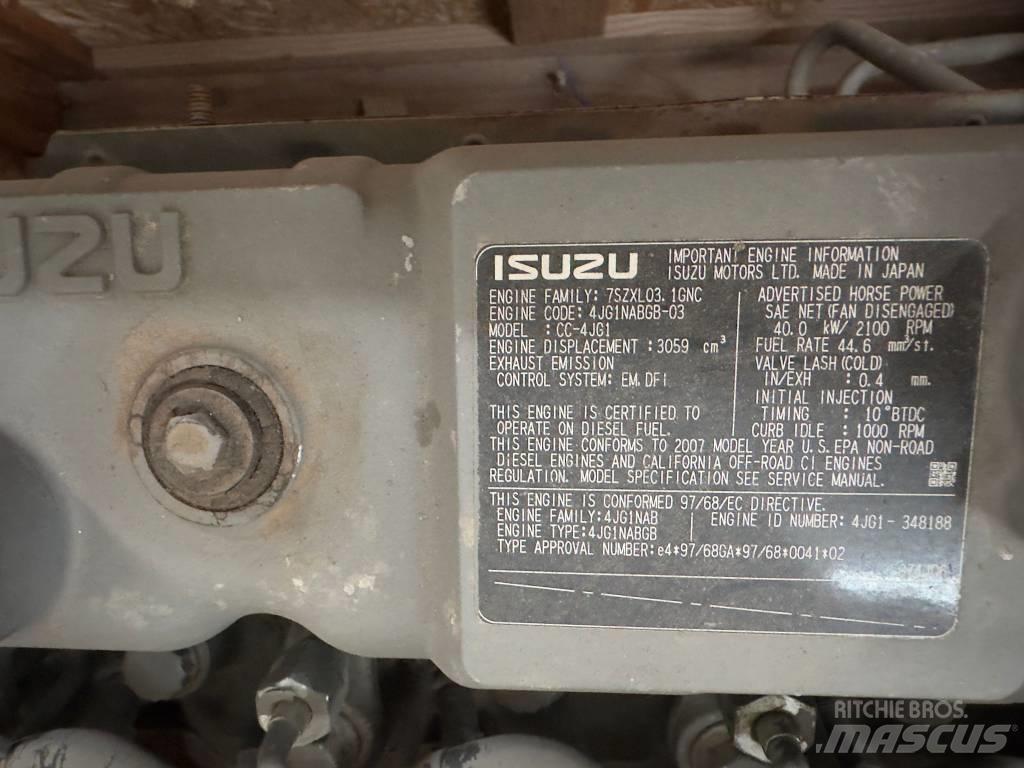 Isuzu CC-4JG1 ENGINE Varikliai