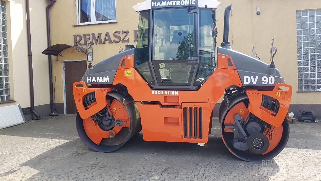 Hamm DV 90 VO Porinių būgnų volai