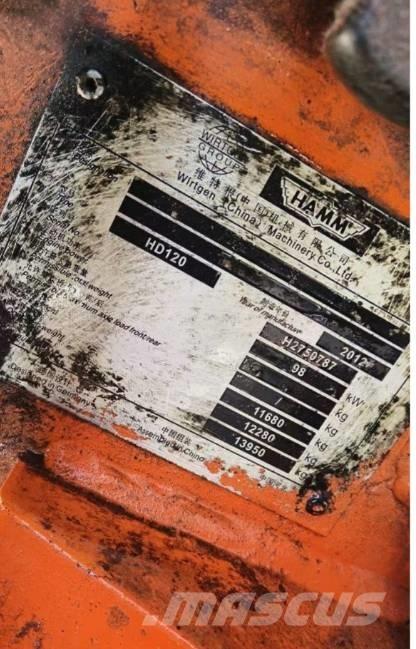 Hamm HD 120 Porinių būgnų volai