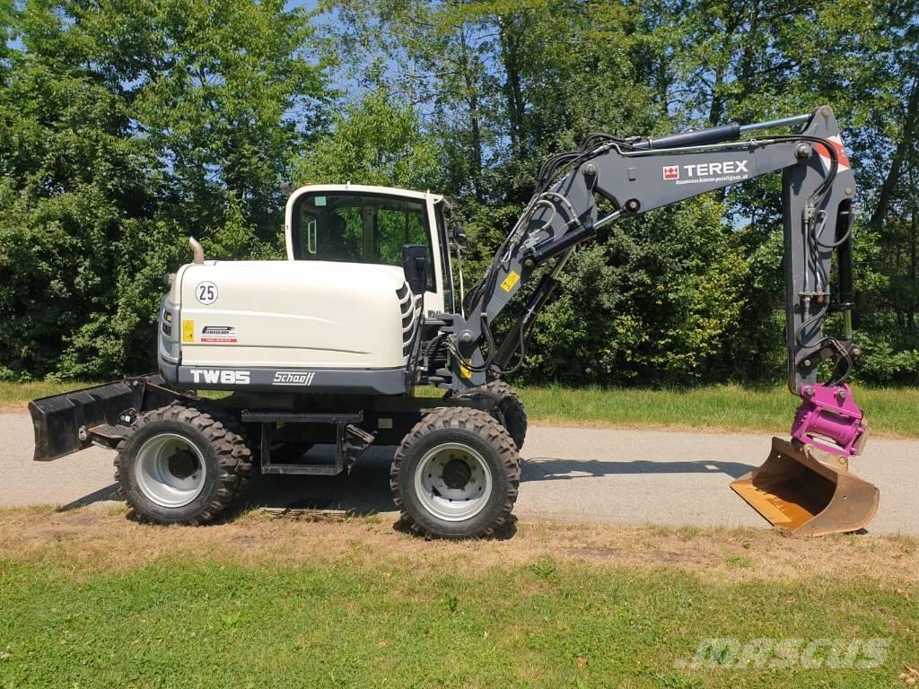 Terex TW 85 Ratiniai ekskavatoriai