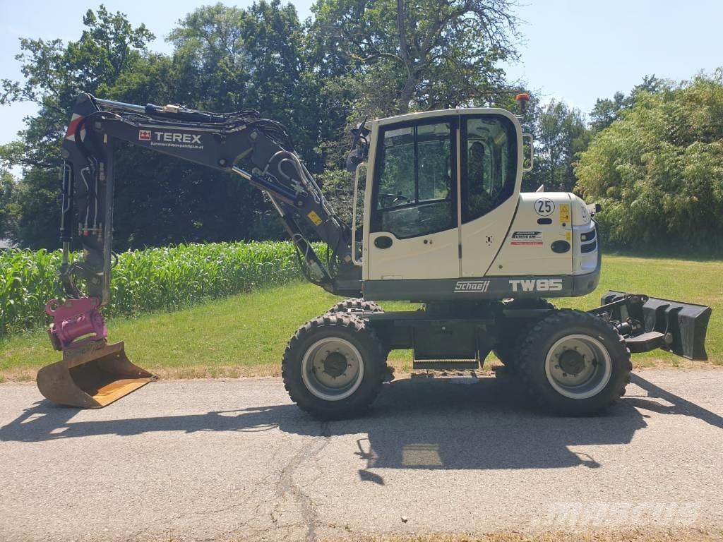 Terex TW 85 Ratiniai ekskavatoriai