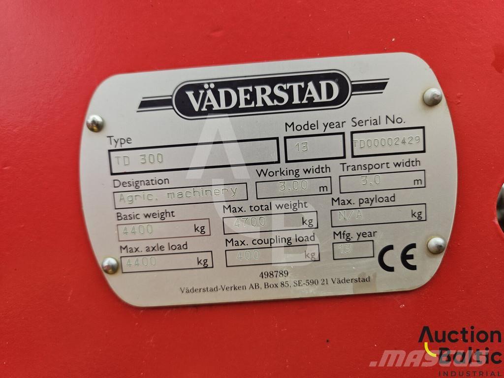 Väderstad TD300 Sėjamieji kombainai