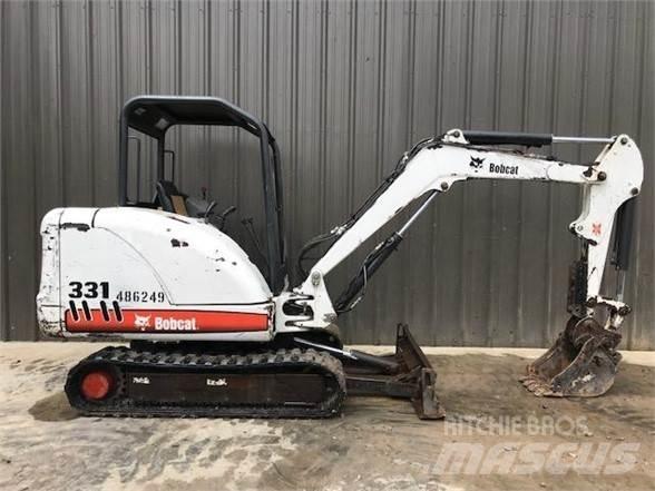 Bobcat 331G Mini ekskavatoriai < 7 t