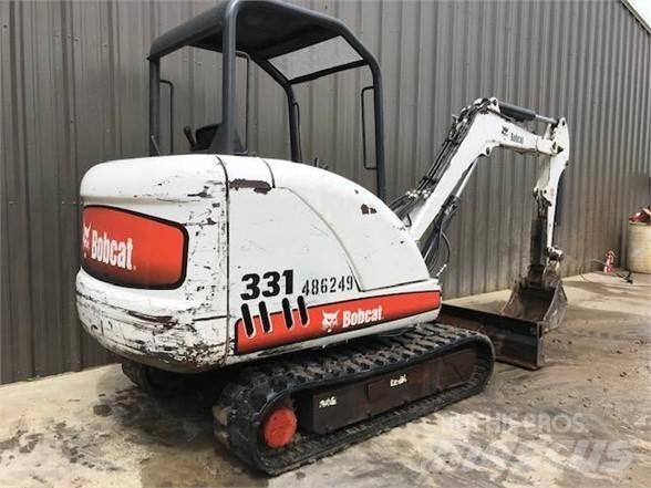 Bobcat 331G Mini ekskavatoriai < 7 t