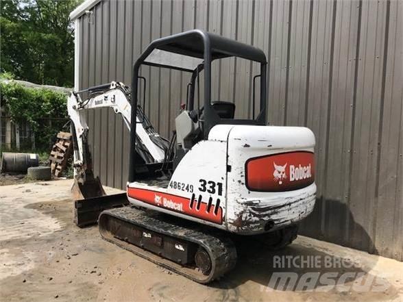 Bobcat 331G Mini ekskavatoriai < 7 t