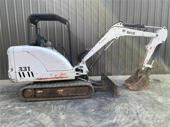 Bobcat 331G Mini ekskavatoriai < 7 t