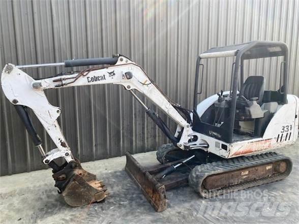 Bobcat 331G Mini ekskavatoriai < 7 t