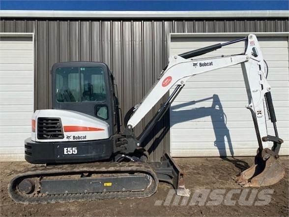 Bobcat E55 Vikšriniai ekskavatoriai