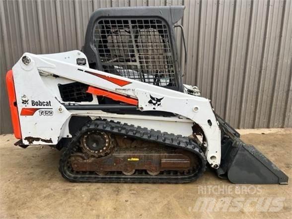 Bobcat T450 Krautuvai su šoniniu pasukimu
