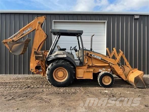 CASE 580M II Ekskavatoriniai krautuvai