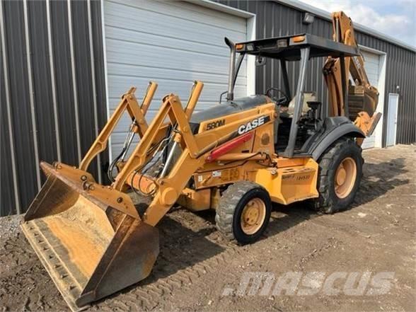 CASE 580M II Ekskavatoriniai krautuvai