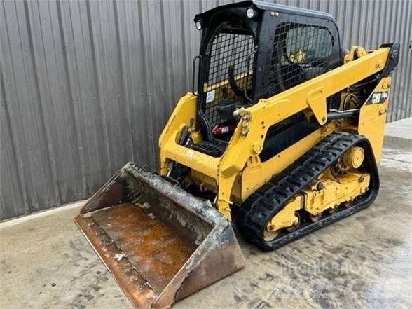 CAT 249D Krautuvai su šoniniu pasukimu