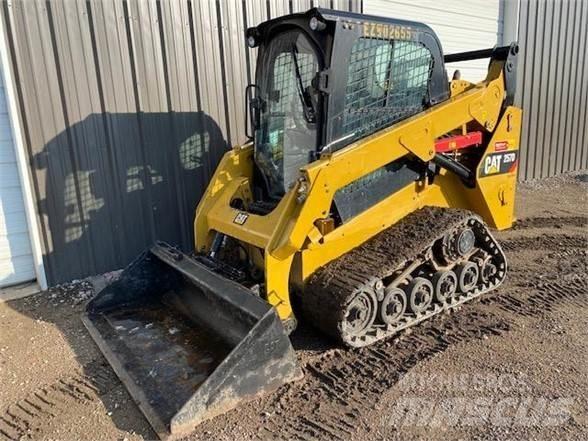CAT 257D Krautuvai su šoniniu pasukimu